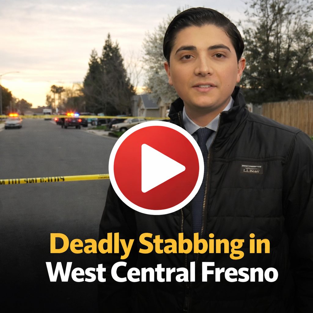 Deadly stabbing in West Central Fresno