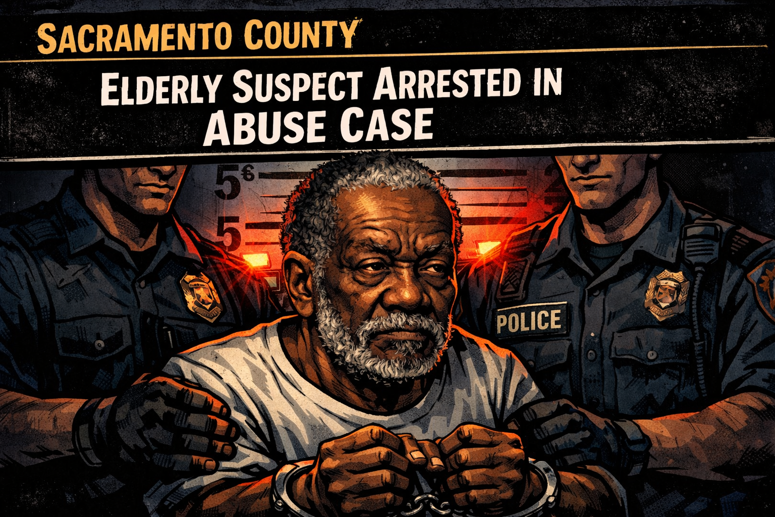 Elderly suspect arrested in sacramento illustration