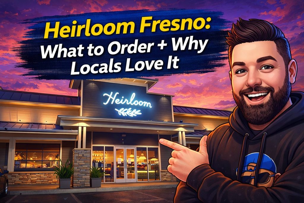 Heirloom restaurant in Fresno at Park Crossing Shopping Center
