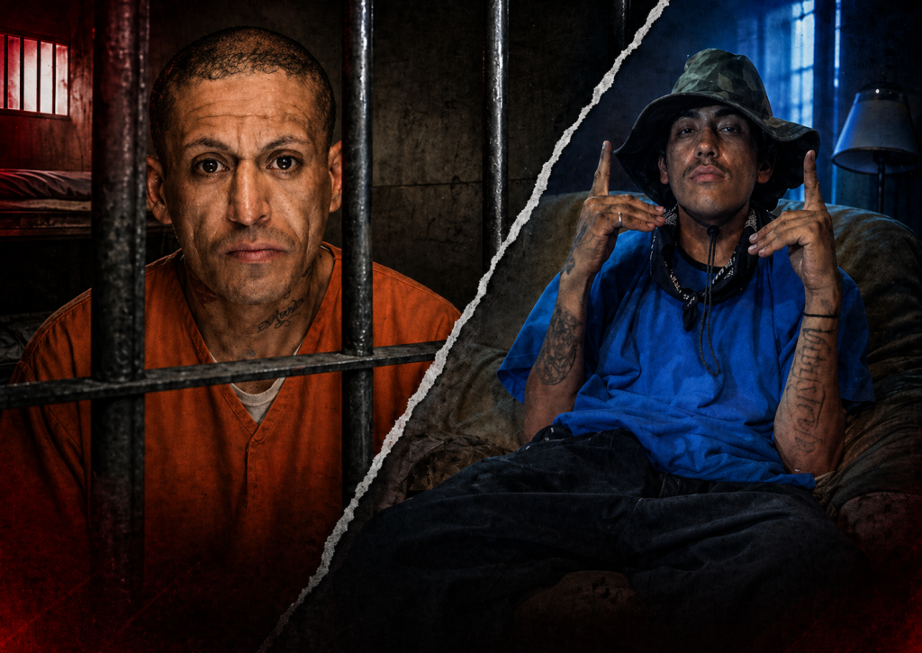 Illustration of Stockton police lights near Delhi Avenue for the Alan Cazares homicide story