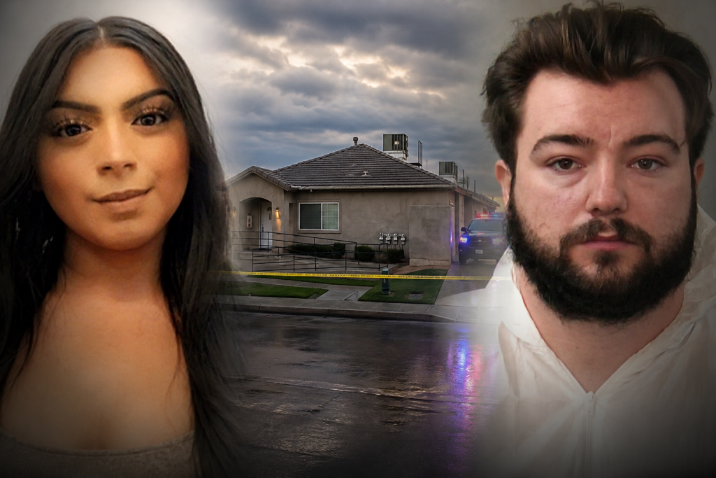 Lupe Melendrez and Cody Joyave in a Central Valley crime graphic about the Oildale murder case