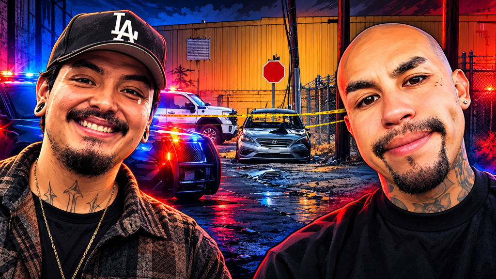 Illustration representing the October 2, 2026, Porterville double homicide investigation involving two Bakersfield men.