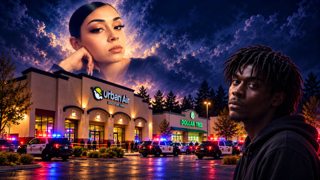 Samantha Cromwell and Edward Tucker in coverage of the Sacramento trampoline park shooting